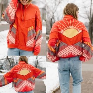 New Free People Walk the line pullover